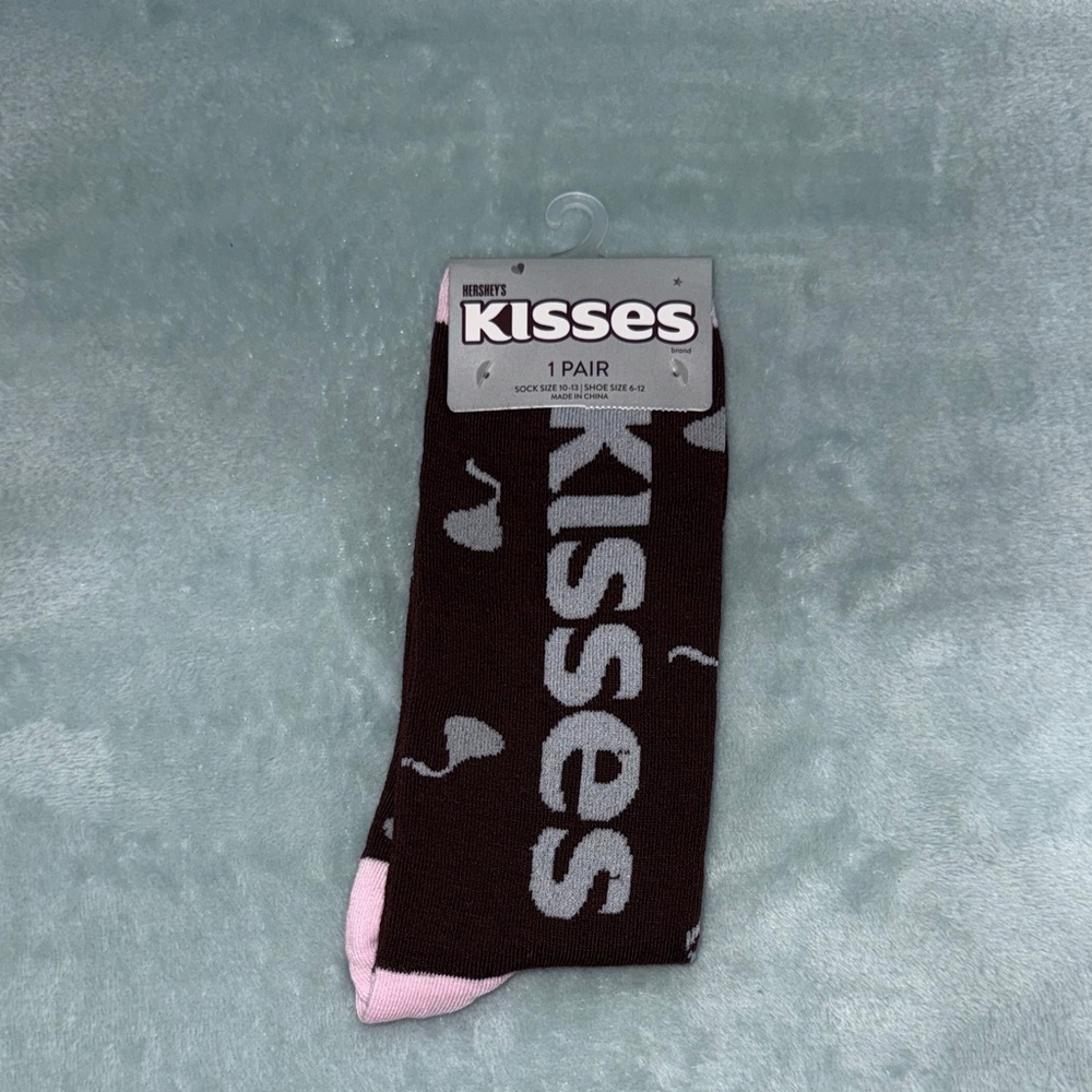 Hershey’s Kiss Brown and Pink Casual Socks